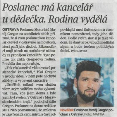 MFD Matěj Gregor dědeček 14.1.2026