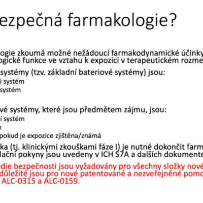 Bezpečná farmakologie