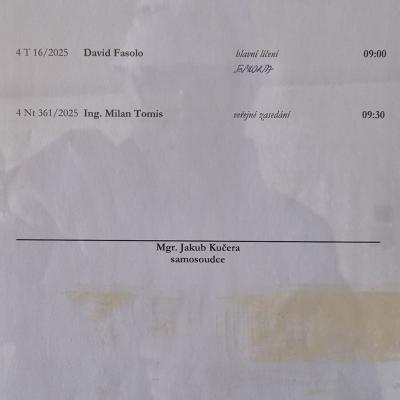 OS Olomouc prg Milan Tomis 30.4.2025