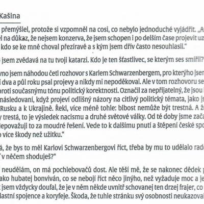 Kašina Schwarzenberg