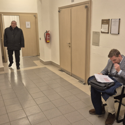 MS Praha Slezská MZV a PČR chodba I 16.12.2024