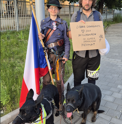 Brno pošťáci se psy 23.5.2026