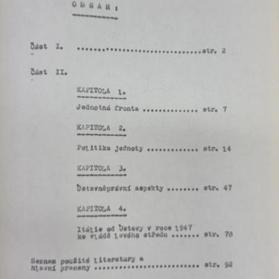 JUDr. Pavel Rychetský, bývalý předseda Ústavního soudu ČR, jeho dizertační práce z roku 1967