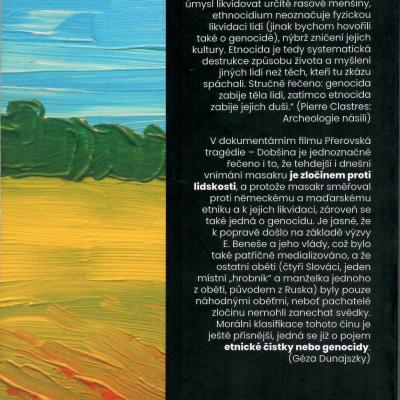 Géza Dunajszky Zaorané masové hroby revers