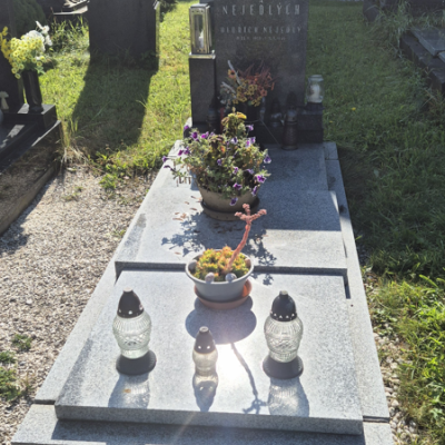 Hrob Olda Nejedlý Žebrák 16.7.2026