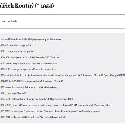 Koutný Bedřich CV 1954