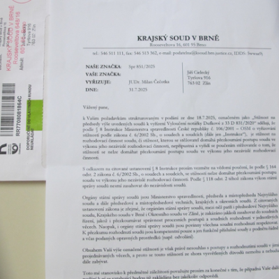 KS Brno Čečotka Čieleckému 31.7.2025