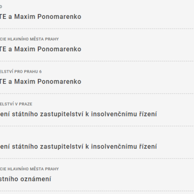 European Justice Organization rozšiřuje trestní oznámení a žádá o přistoupení státního zastupitelství k insolvenčnímu řízení