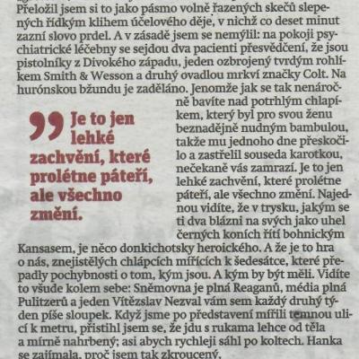 METRO Pistolníci 16.3.2026