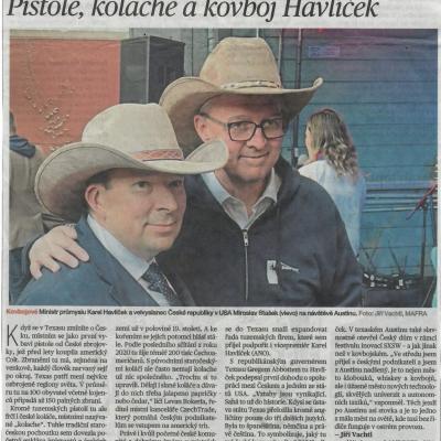 MFD Stašek Havlíček kovbojové 14.3.2026