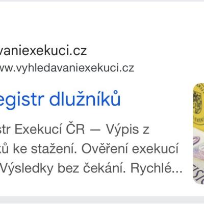 Národní registr dlužníků od firmy Metastream Enterprises s.r.o.