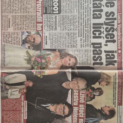 Nedělní Blesk 30.3.2025: Kauza Heleny Vondráčkové - pravda vychází na povrch jako olej na vodu…