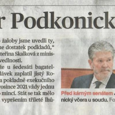 Juraj Podkonický iDNES 27.11.2024