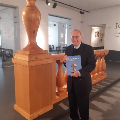 Prelovšek Damjan kniha Josip Plečnik Bratislava Hrad 1.10.2025