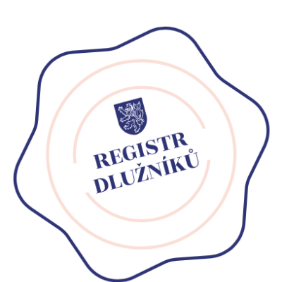 podvodné stránky vytvářející klamavý pocit oficiálního registru dlužníků