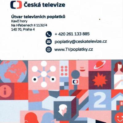 V. ČT Útvar televizních poplatků