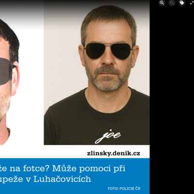 Zlínský deník Poznáváte muže